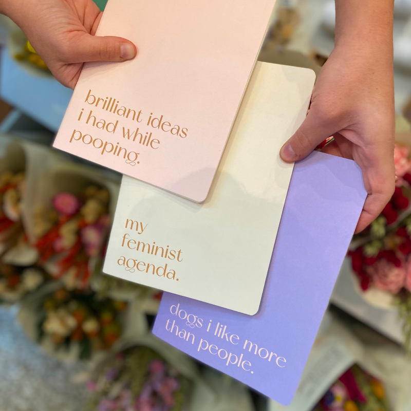 Notebooks and Journals