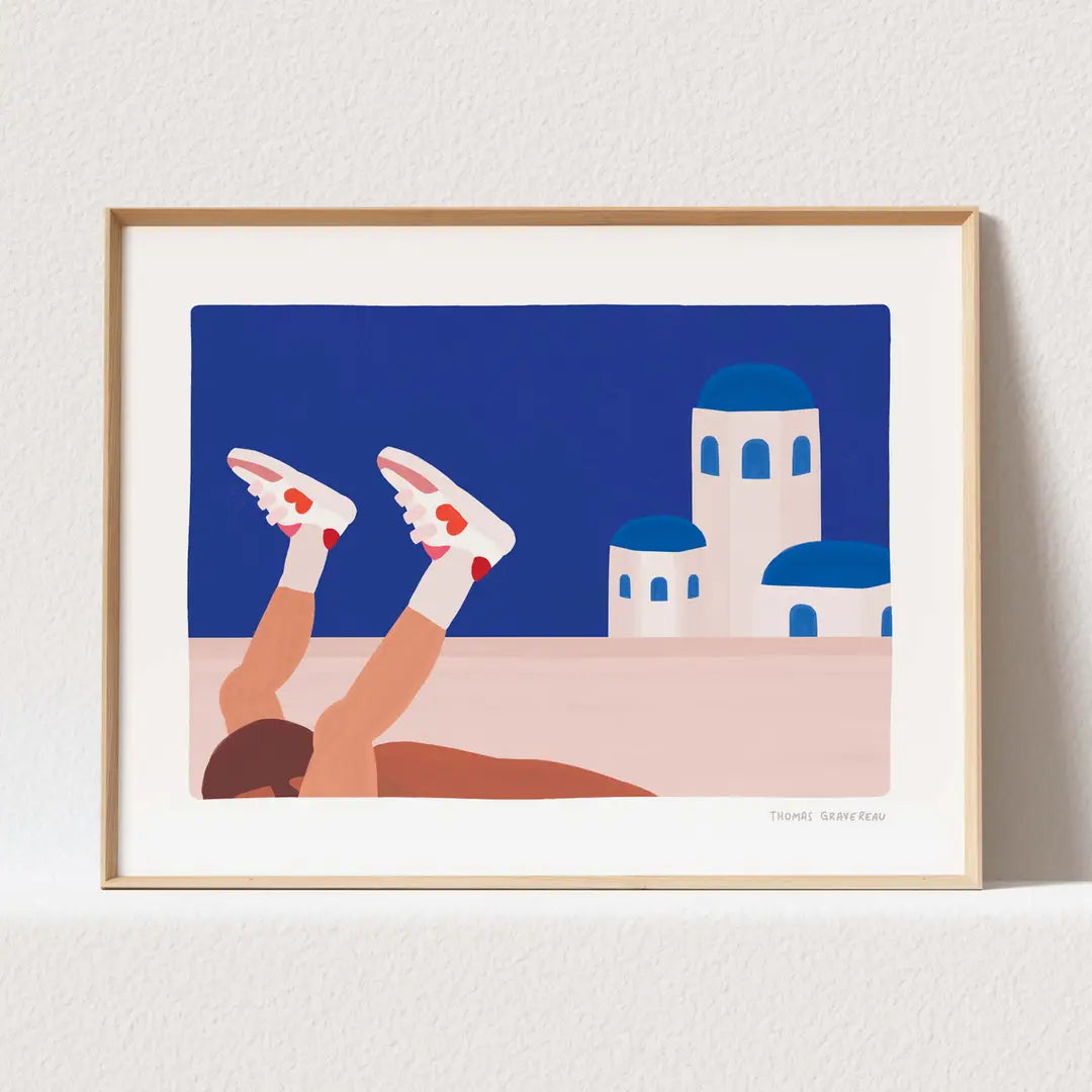 Art Print "Love in Mykonos" (A3)
