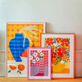 Oranges On Retro Kitchen
