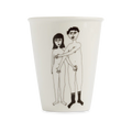 Naked couple cup