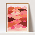 Art Print "Desert of boobs" (A3)