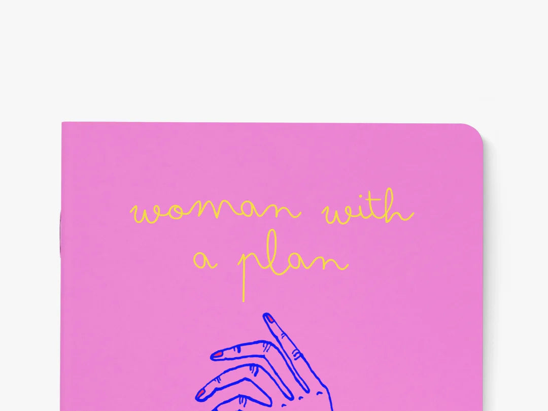 Woman  with plan