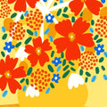 Alonsoa On Mustard Jar Fine Art Print