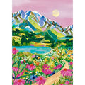 500 Piece Puzzle - Sunrise Over the Alps
