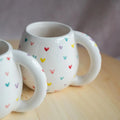 Colourful Hearts Mug
