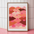 Art Print "Desert of boobs" (A3)