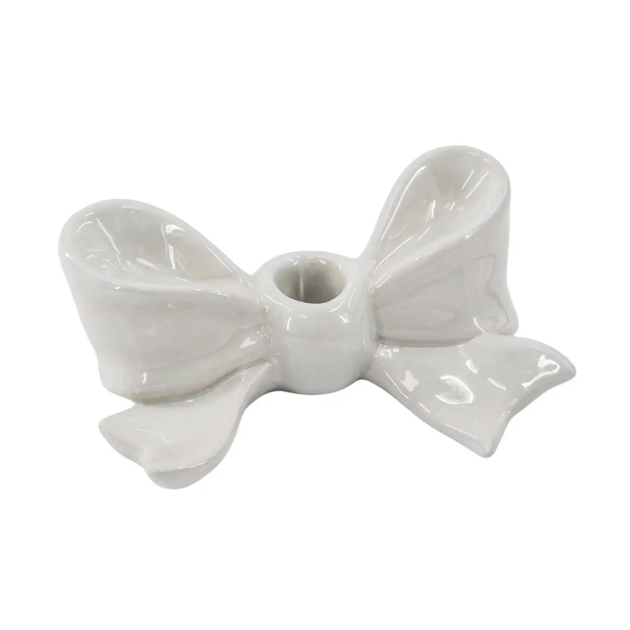 Bow candleholder