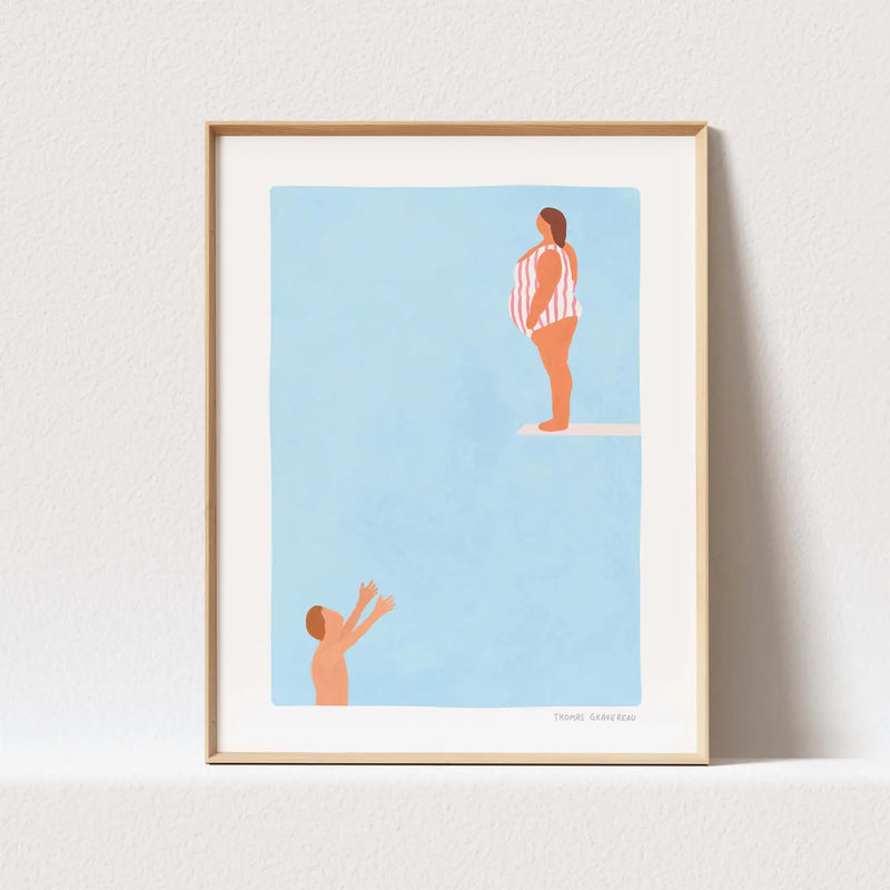 Art Print "The Big Jump" (A3)