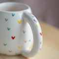 Colourful Hearts Mug