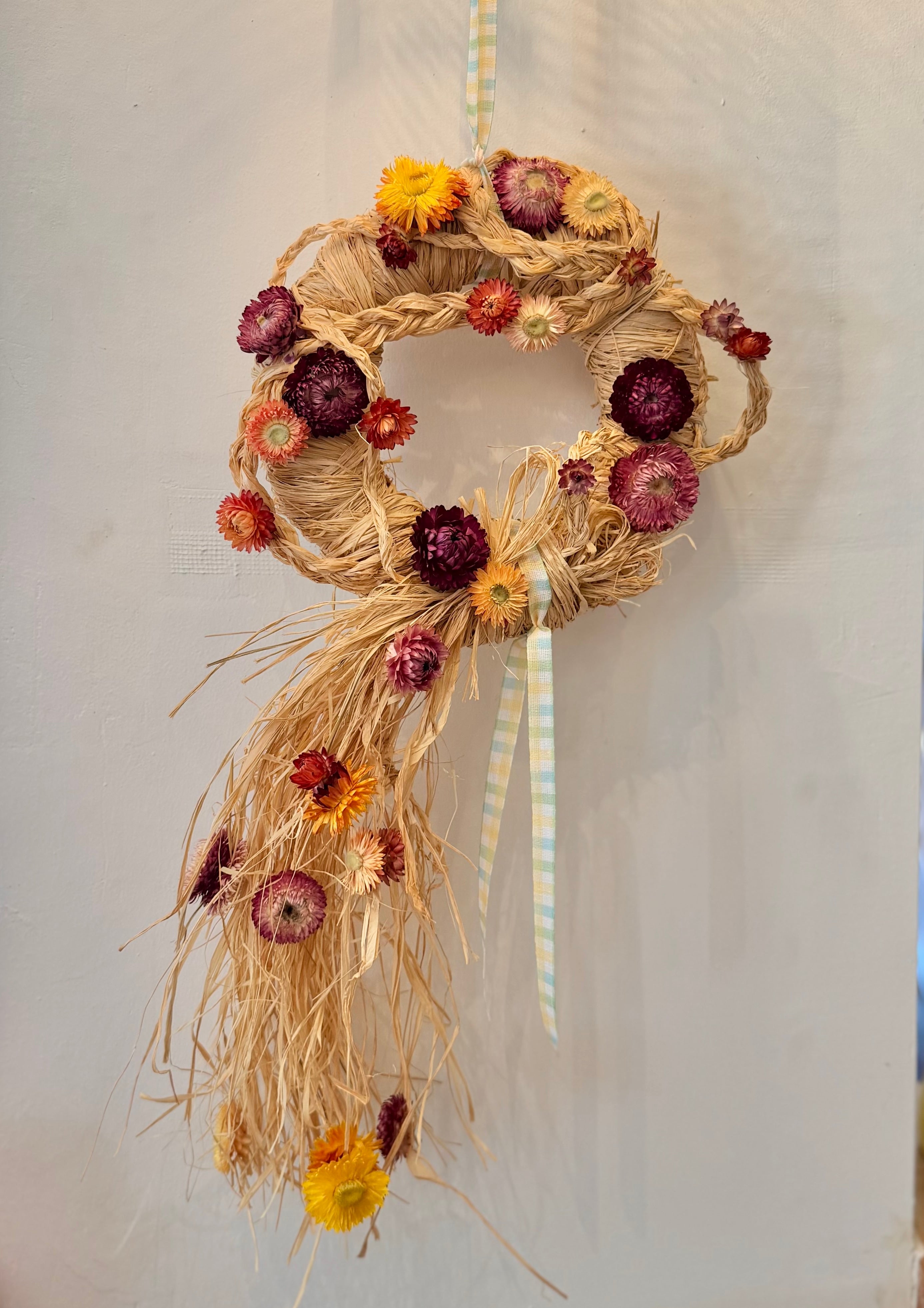 Raffia Wreath
