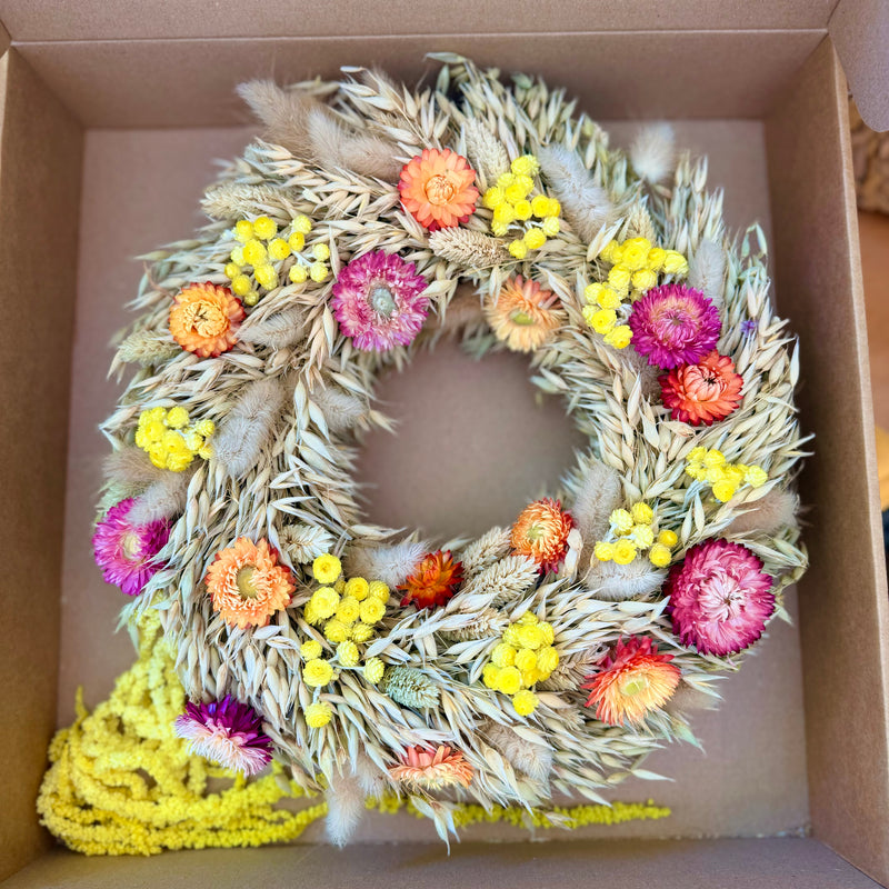 Sempreviva Touch Wreath