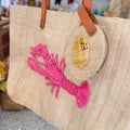 Raffia Bag With Lobster