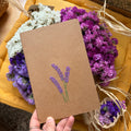 Notebook with embroidered flowers 2