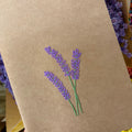 Notebook with embroidered flowers 2