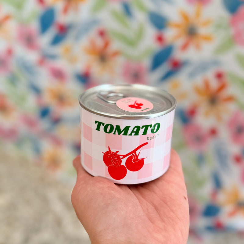 Tomato & Basil soy candle