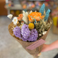 Blue Curacao Sola Bouquet (medium)