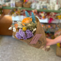 Blue Curacao Sola Bouquet (medium)