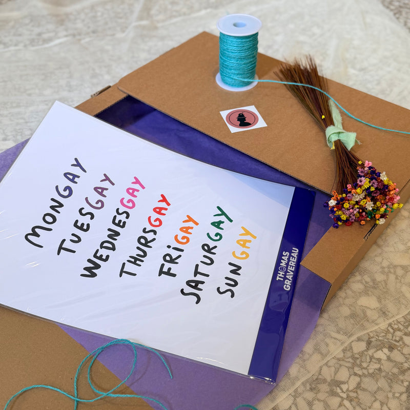 "Rainbow Days" Envelope Gift Box
