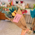 Blue Hug Bouquet