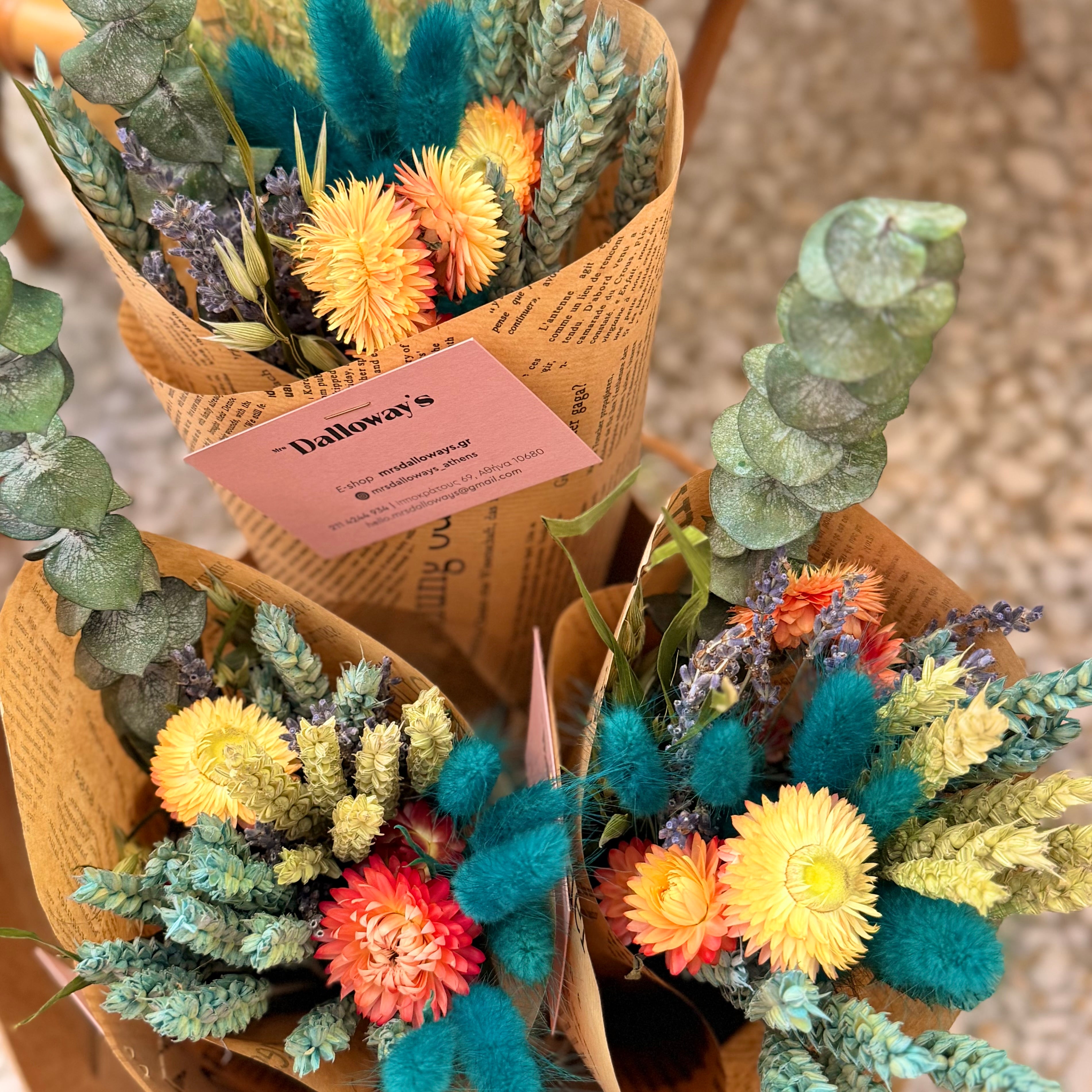 Blue Hug Bouquet