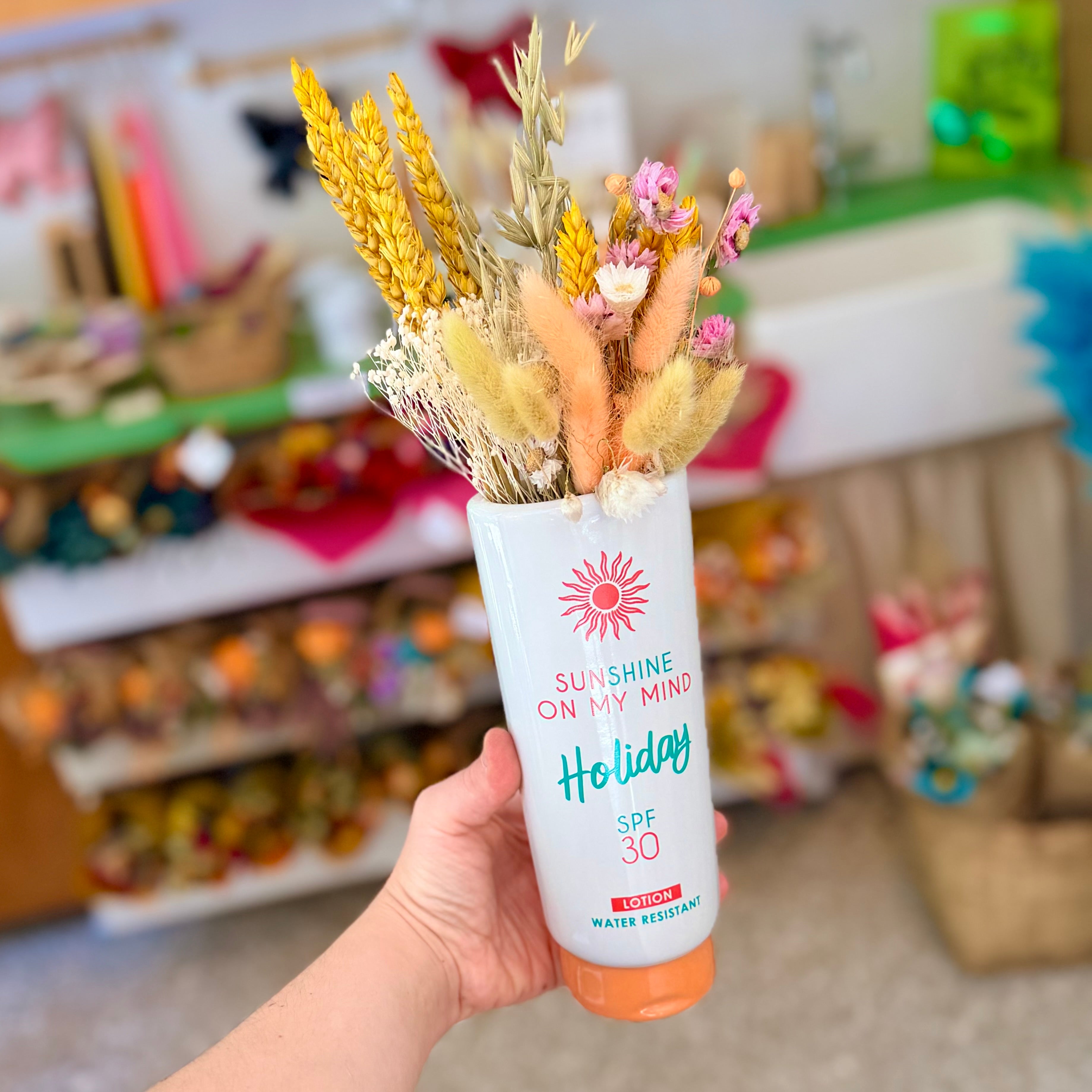 Sunscreen Vase 1