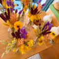 Glass vase with flowers