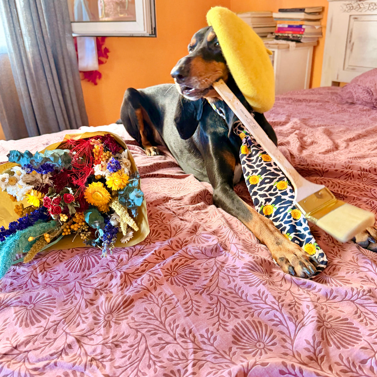 The Vermeer's Bouquet