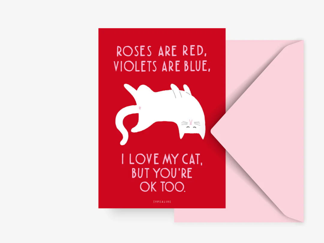 Love my cat card
