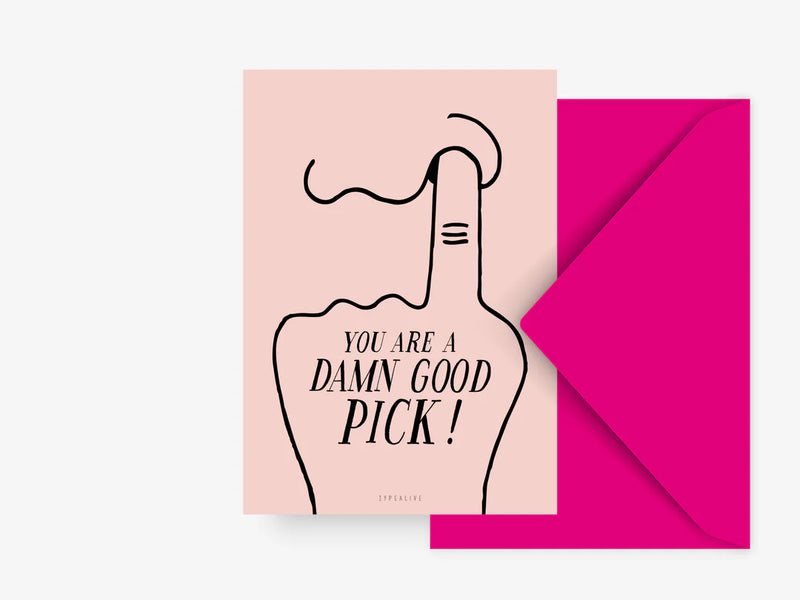 Good pick card