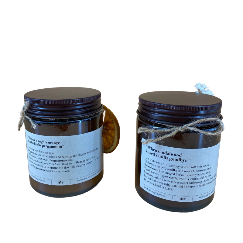 When sandalwood kissed vanilla goodbye