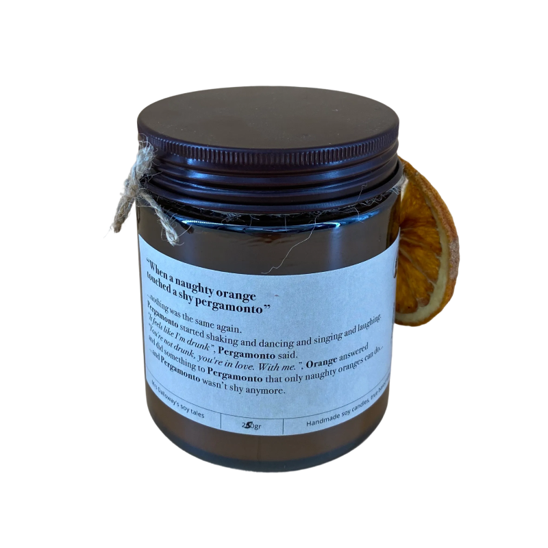 When a naughty orange touched a shy pergamonto