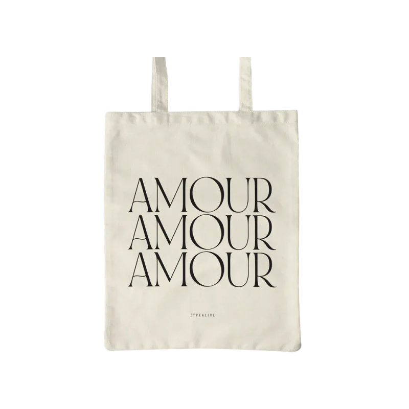 “Amour” Cotton bag