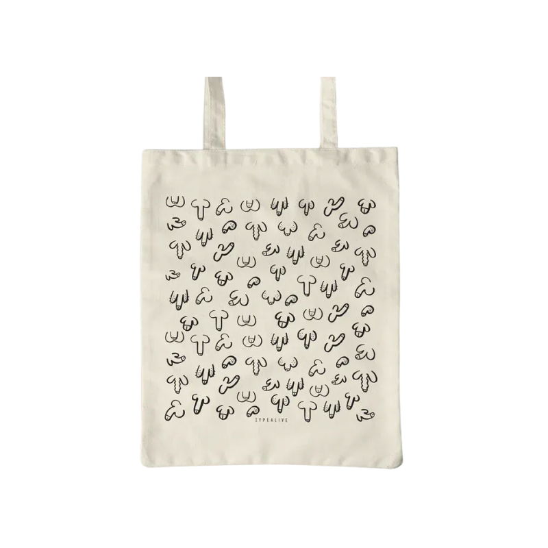“Thick & thin friends” Cotton Bag