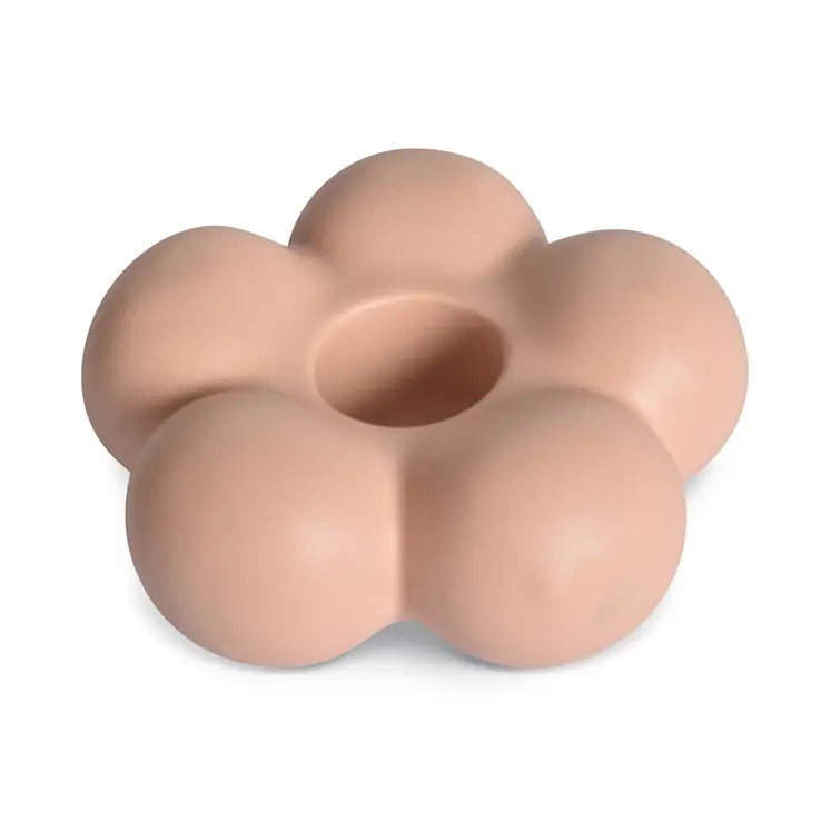 Ceramic flower candleholder