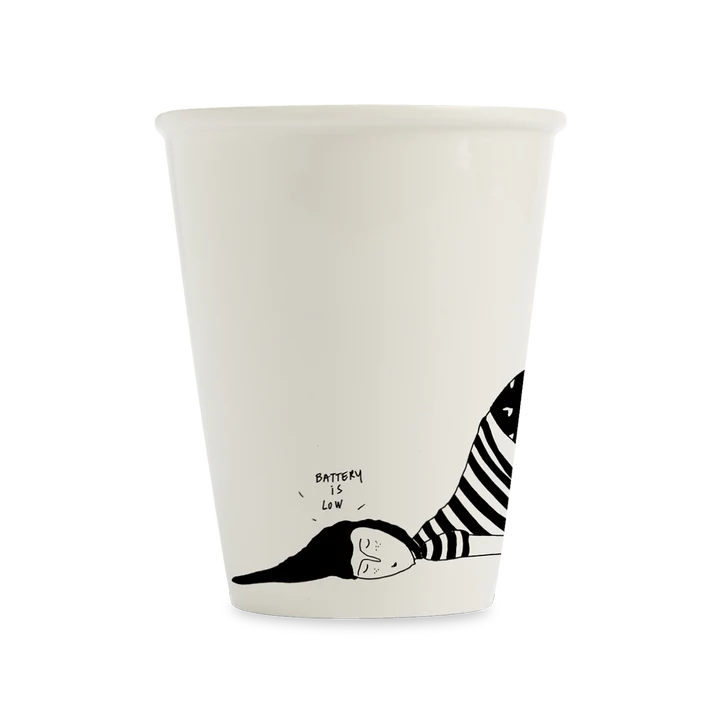 Battery low cup