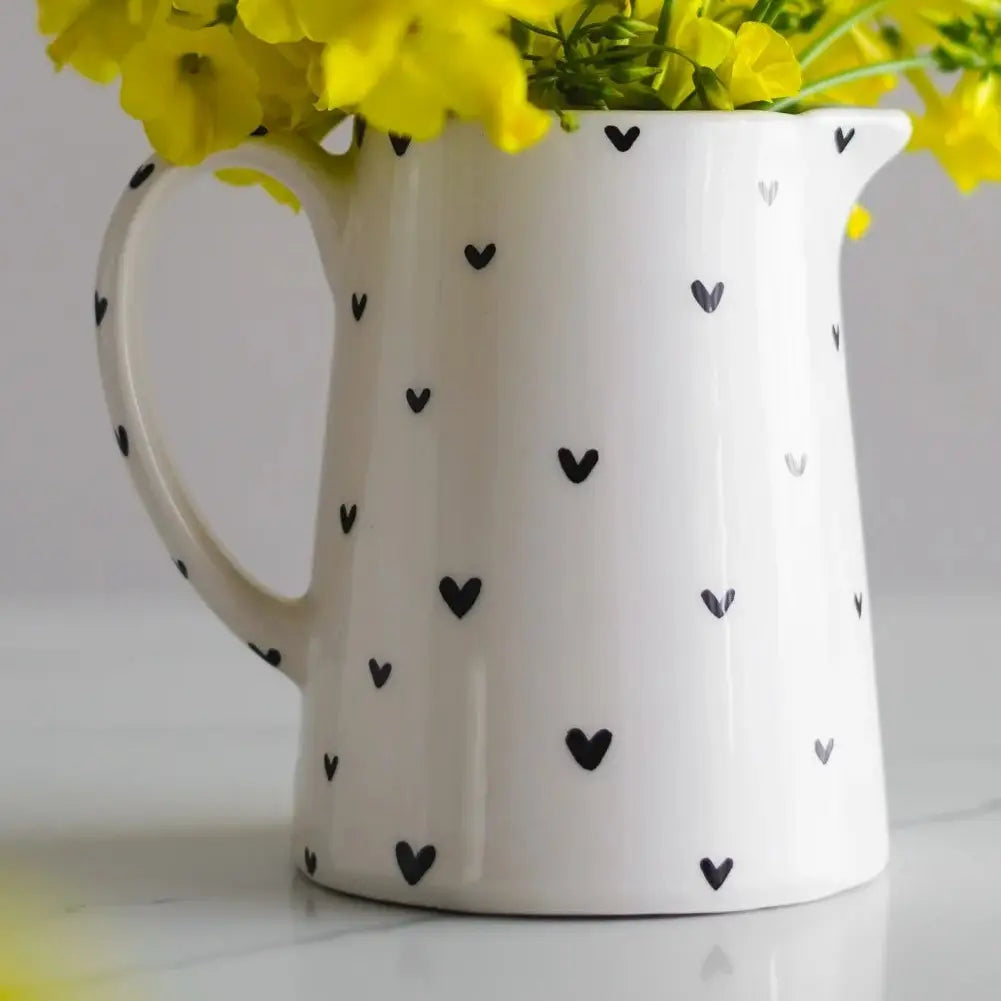 Black hearts jug