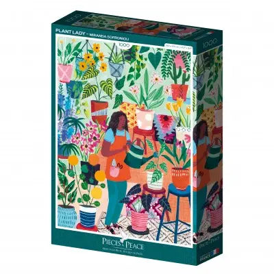 1000 Piece Puzzle-Plant Lady
