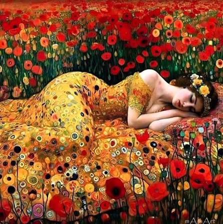 The Klimt's Bouquet