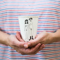 Naked couple cup