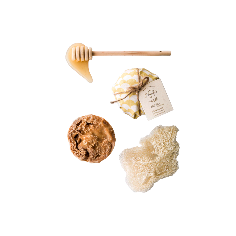 Mέλισσα με λούφα