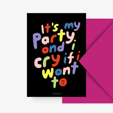 It's my party